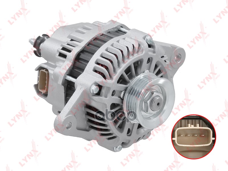 Генератор Mitsubishi Lancer X (Cy) 1 5 07-16 / Lancer X (Cy) 1 6 Mivec 07-16 / Asx 1.6 Mivec 10-13 LYNXauto арт. ea-1318