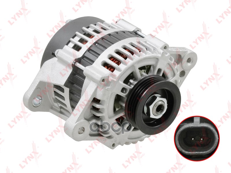 Генератор Daewoo/Chevrolet Matiz (01-)/Spark (05-) 0.8i/1.0i (4PK  тип Delphi) LYNXauto арт. ea-1385