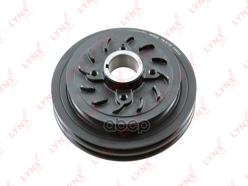 Шкив коленвала HYUNDAI Starex 2.5d (97-02) H100 2.5d-2.6d(99>)/ H-1 2.5d(97>) KIA Pregio 2.5d(95>)/ LYNXauto арт. pb-8130