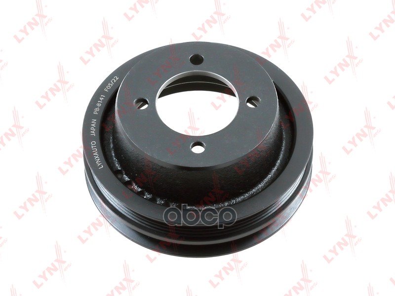 Шкив коленвала MITSUBISHI L300 2.5d (94-00)/L200 2.5d (96-15)/Pajero II 2.5d (90-00)/Pajero Sport I LYNXauto арт. pb-8141