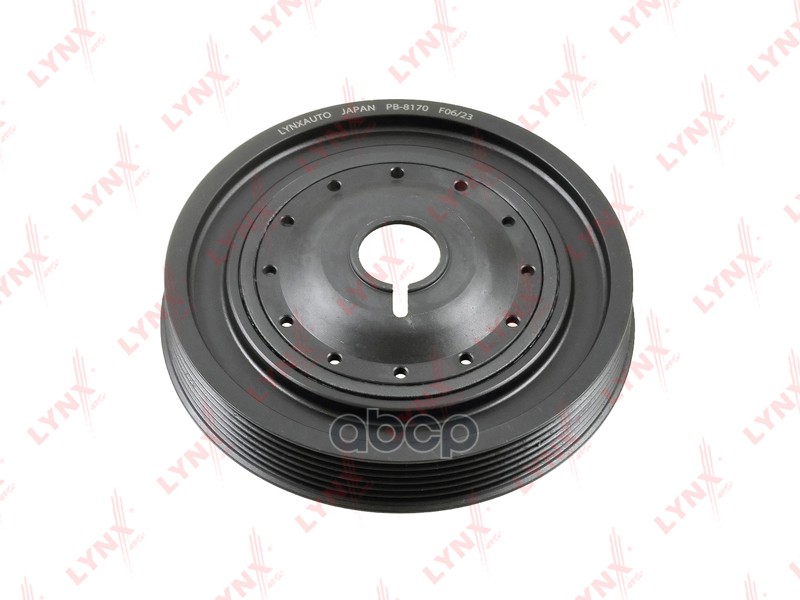 Шкив коленвала NISSAN Almera(G15) 1.6 (12>)/Cube(Z12) 1.5d (09>)/Juke(F15) 1.5d (10>)/Micra(K13) 1.5 LYNXauto арт. pb-8170