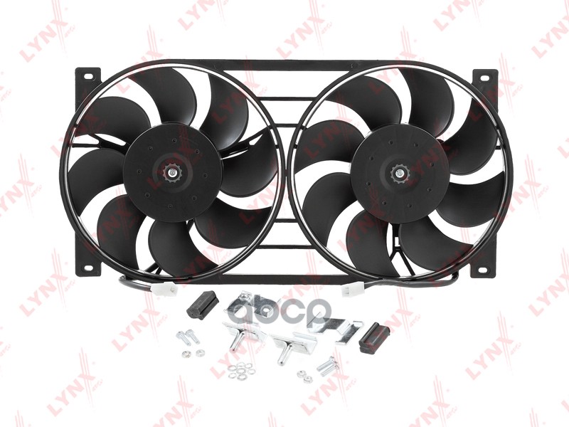 Вентилятор радиатора с кожухом RF-1610 LYNXauto арт. RF-1610