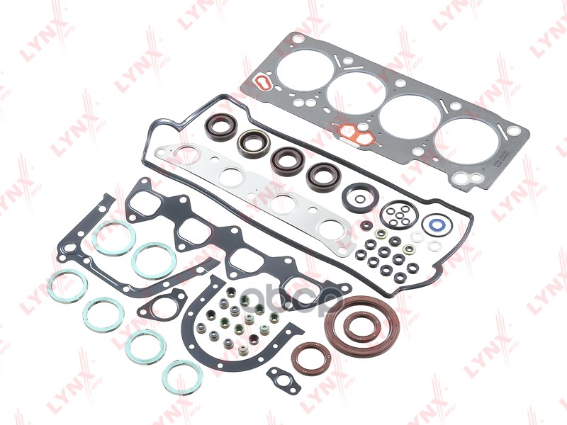 Комплект прокладок двигателя TOYOTA Corolla/Sprinter (E100/E110/L40/L50) 1.6  AVENSIS (T22) 1.6 / CA LYNXauto арт. sk-1346