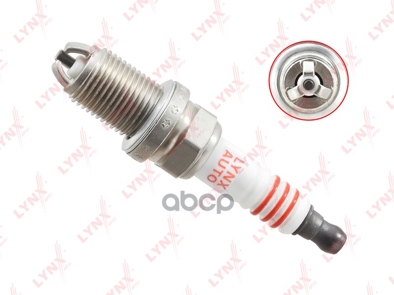 Свеча зажигания 6BCT1R10 (Nickel) AUDI 100 2.6-2.8 93-94 / 80 2.6-2.8 92-95 / A2 1.4 00-05 / A3 1.6- LYNXauto арт. sp-158