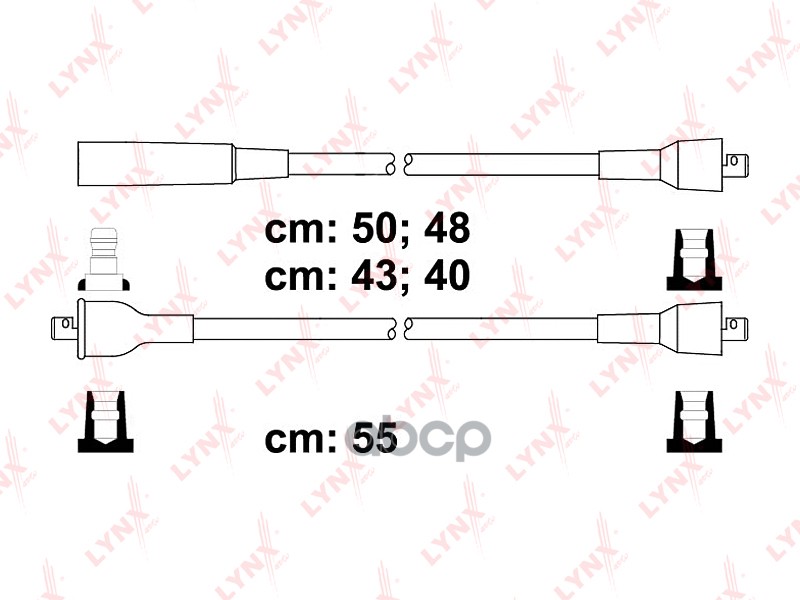 Провода высоковольтные подходит для LADA 2101-07 SPC4605 LYNXauto арт. SPC4605