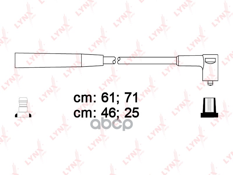 Провода Высоковольтные Подходит Для Skoda Octavia 1.6 Spc6915 LYNXauto арт. SPC6915