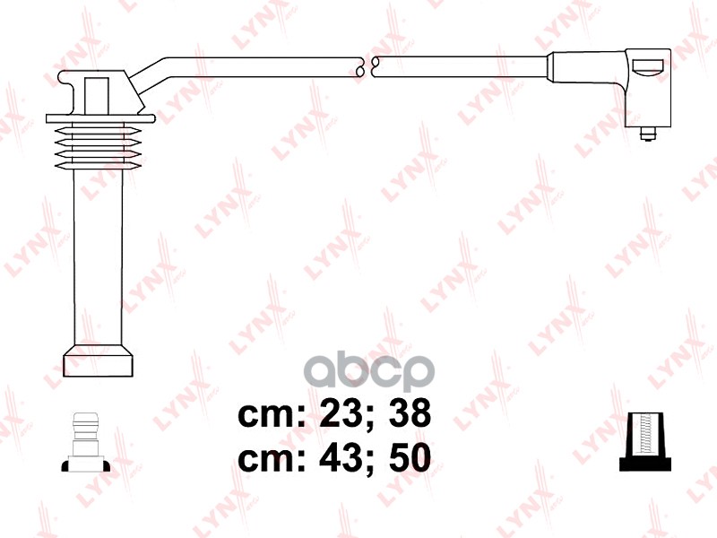 Провода высоковольтные подходит для FORD Focus 1,6-2,0 98/Mondeo 1,6-2,0 96-00 SPE3011 LYNXauto арт. SPE3011
