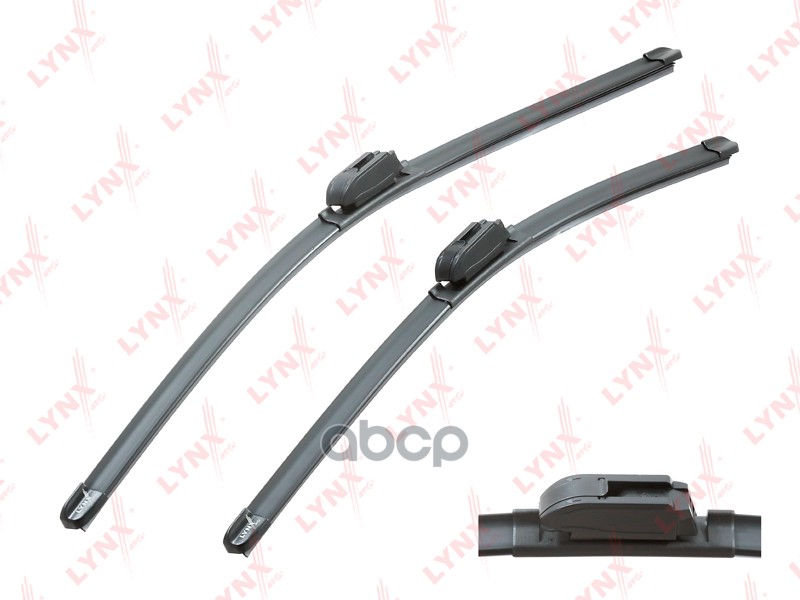 Щетка стеклоочистителя бескаркасная  комплект 600/500мм AUDI R8 [422 423] 07>15  BMW X5 [F15 F85] 13 LYNXauto арт. xf6050h
