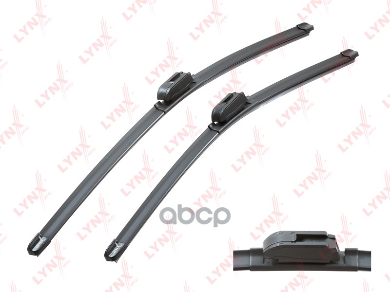 Щетка стеклоочистителя бескаркасная  комплект 600/530мм ACURA MDX [YD1] 01>06  BMW X5 [E53] 99>06 LYNXauto арт. xf6053h