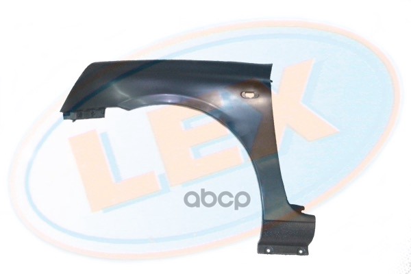 Крыло Переднее С Отв Под Повторитель Lh  (Plastic) Lex арт. KR-2020