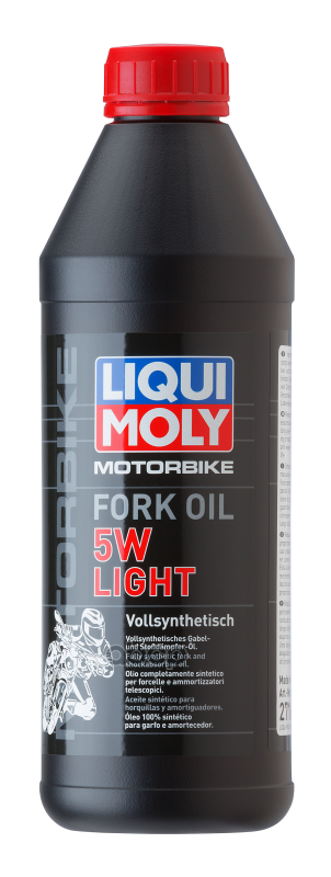 Liquimoly Mottorad Fork Oil Light 5W(1L)_Масло !(Синт.) Для Вилок И Амортизаторо LIQUI MOLY арт. 2716