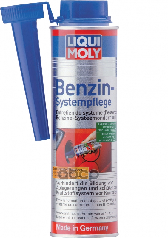 Присадка В Топливо (Бензин) 300Мл - Присадка Для Ухода За Бенз.сист.впрыска Benz.-Syst.-Pflege LIQUI MOLY арт. 5108