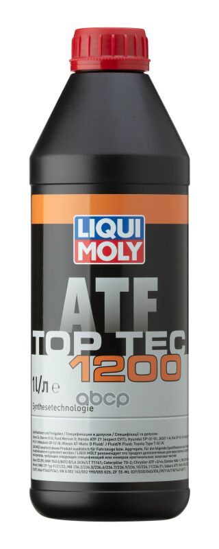 Масло трансмиссионное синтетическое для АКПП Top НС- Tec ATF 1200 1л (3681) 7502 LIQUI MOLY арт. 7502
