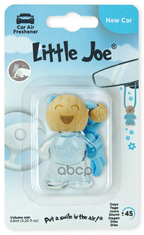 Ароматизатор подвесной Little Joe Bottle New Car LITTLE JOE BJ0202 Little Joe арт. BJ0202