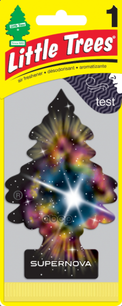 Ароматизатор Елочка Звездопад США 17303 Car-Freshner U1P-17303-RUSS Little Trees арт. U1P-17303-RUSS