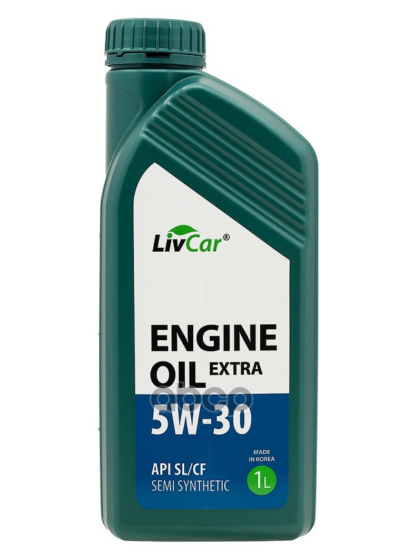 LivCar Масло моторное LIVCAR ENGINE OIL EXTRA 5W-30 API SL/CF (1л) LC2610530-001
