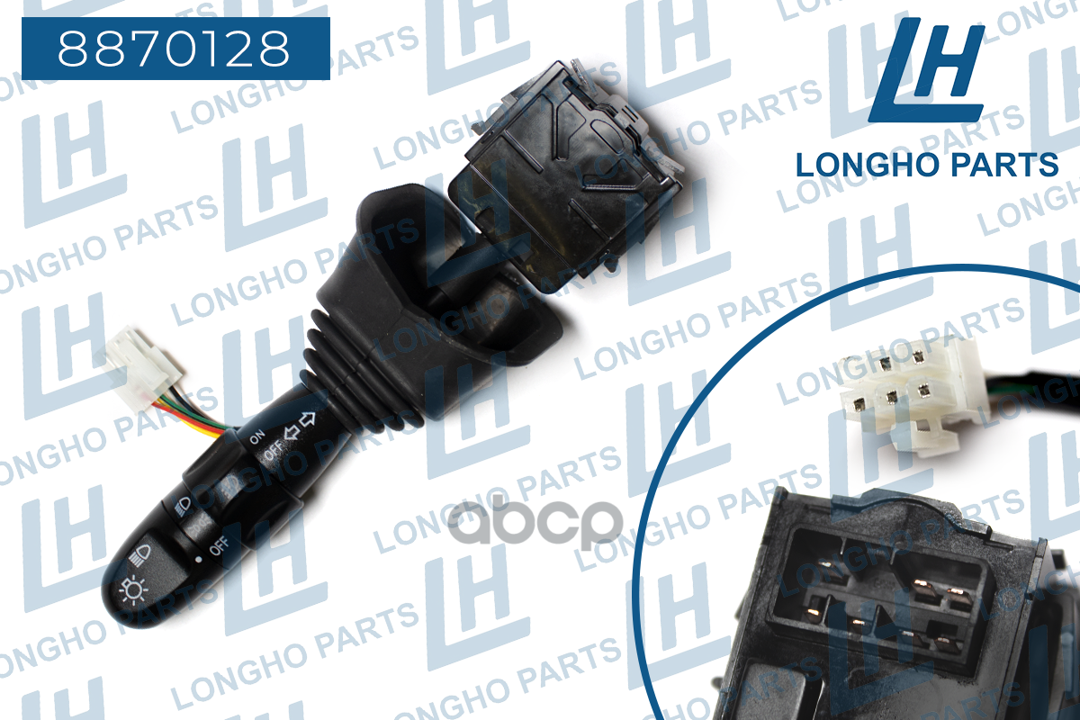 Переключатель Подрулевой Поворотов Daewoo/ Chevrolet 96387324 Longho арт. 8870128