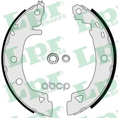 Колодки Торм. Барабанные Lpr арт. 04920