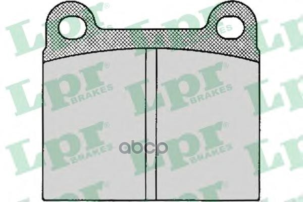 Колодки торм. дисковые Lpr арт. 05p024