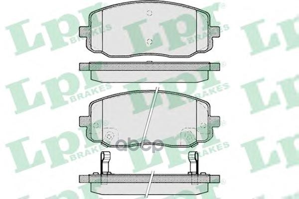 Комплект Тормозных Колодок Hyundai I10, Kia Picanto 04 05P1220 Lpr арт. 05P1220