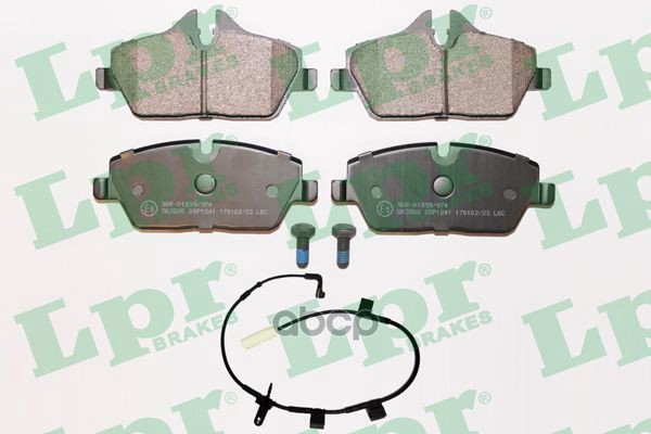 Колодки тормозные дисковые Lpr арт. 05P1241A