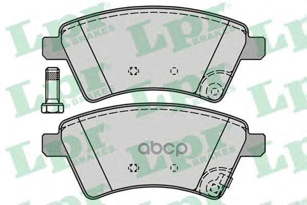 Комплект тормозных колодок 05P1245 Lpr арт. 05P1245
