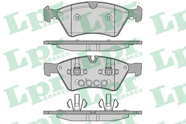 Комплект тормозных колодок 05P1253 Lpr арт. 05P1253
