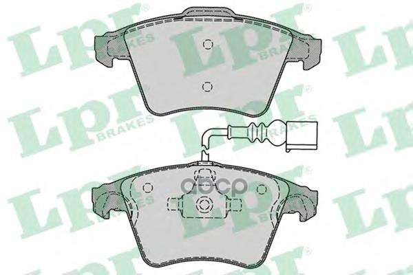 Комплект тормозных колодок 05P1285 Lpr арт. 05P1285