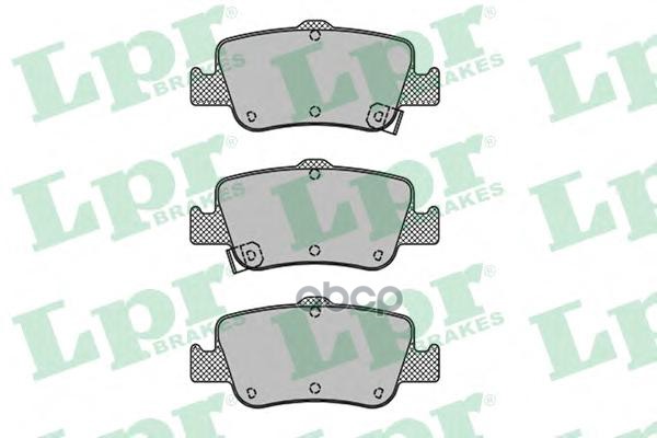 Комплект тормозных колодок 05P1315 Lpr арт. 05P1315