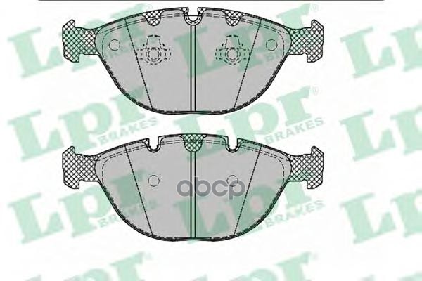 Колодки Тормозные Дисковые Lpr 05P1330 Lpr арт. 05P1330