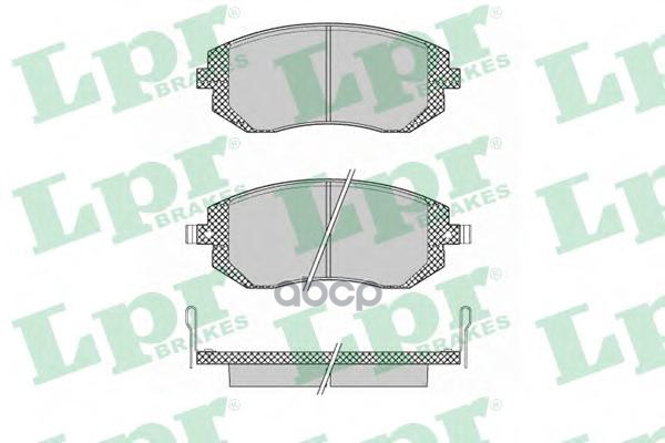 Комплект тормозных колодок 05P1363 Lpr арт. 05P1363