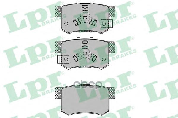 Комплект тормозных колодок 05P1404 Lpr арт. 05P1404