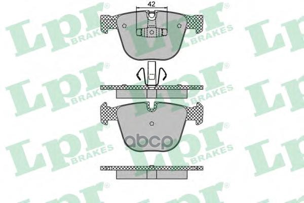 Колодки Тормозные Дисковые Lpr арт. 05P1473