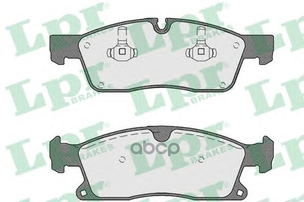 Колодки тормозные дисковые Lpr арт. 05P1735
