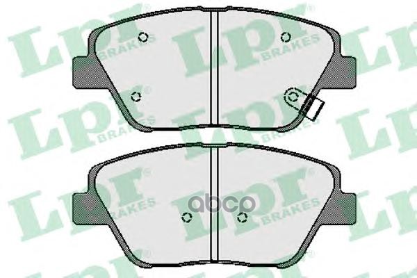 Колодки тормозные дисковые 05P1736 Lpr арт. 05P1736