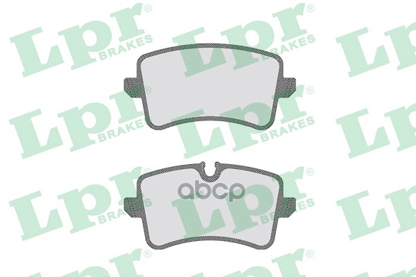 Колодки тормозные дисковые 05P1826 Lpr арт. 05P1826