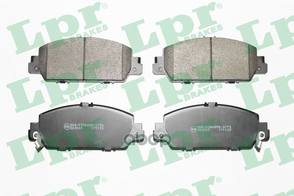 Колодки тормозные дисковые 05P1886 Lpr арт. 05P1886