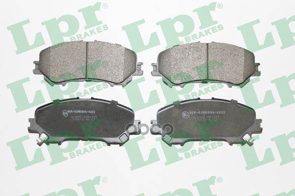 Колодки тормозные дисковые 05P1975 Lpr арт. 05P1975