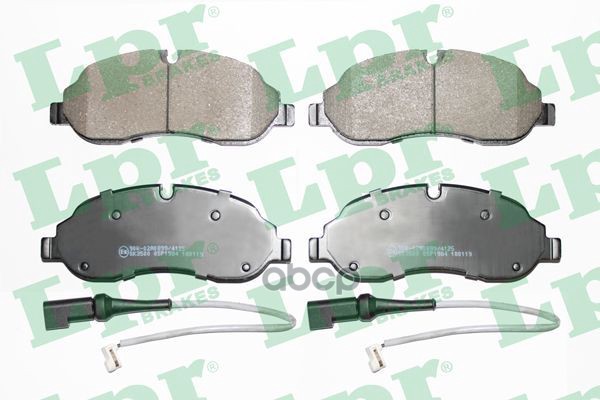 Колодки тормозные дисковые 05P1984A Lpr арт. 05P1984A