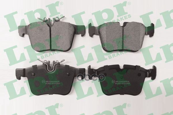 Колодки тормозные дисковые Lpr арт. 05P2020