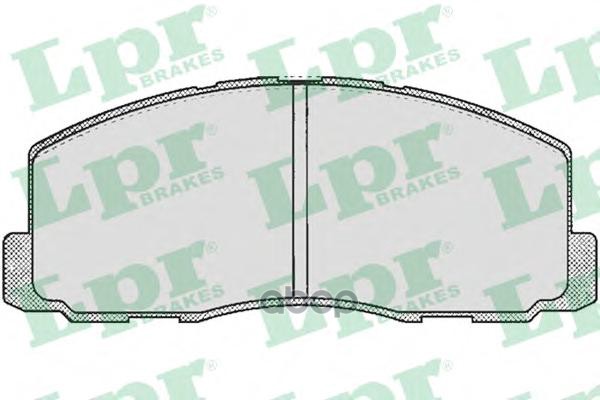 Колодки тормозные дисковые Lpr арт. 05P260