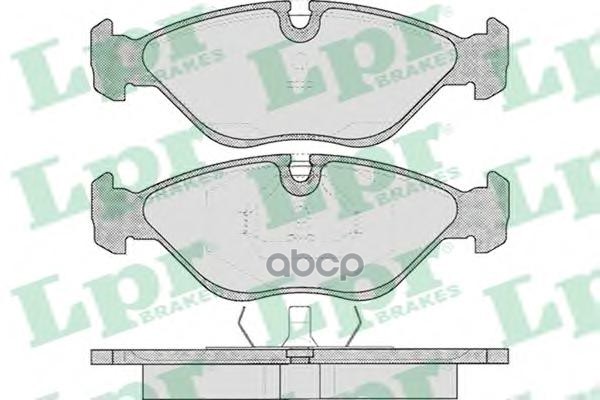 Колодки торм. дисковые Lpr арт. 05p310