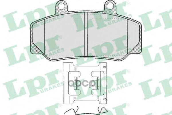 Комплект тормозных колодок 05P318 Lpr арт. 05P318