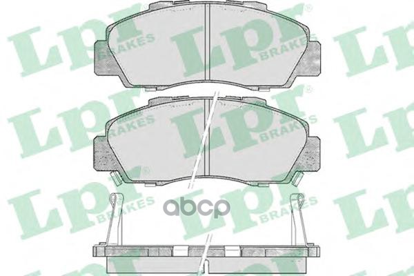 Колодки Тормозные Дисковые Lpr арт. 05P472