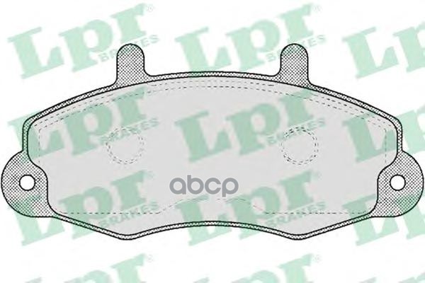 Комплект тормозных колодок 05P481 Lpr арт. 05P481