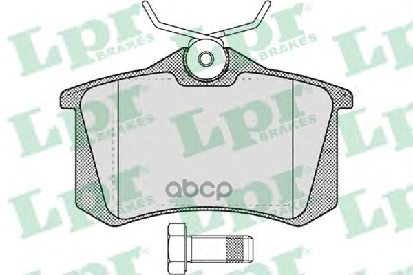 Комплект тормозных колодок 05P634 Lpr арт. 05P634