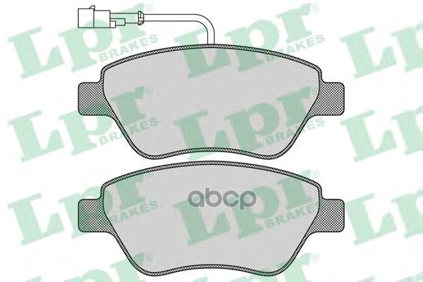Комплект тормозных колодок 05P763 Lpr арт. 05P763