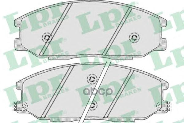 Колодки тормозные дисковые Lpr арт. 05P858