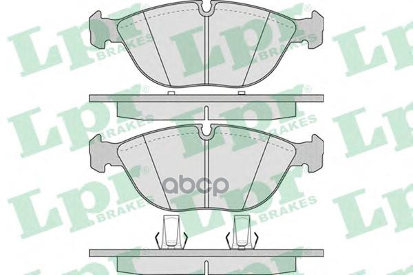 Комплект тормозных колодок 05P881 Lpr арт. 05P881