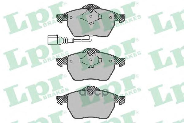 Комплект тормозных колодок 05P969 Lpr арт. 05P969